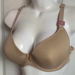 Lane Bryant Cacique Lightly Lined T-shirt Bra  Beige